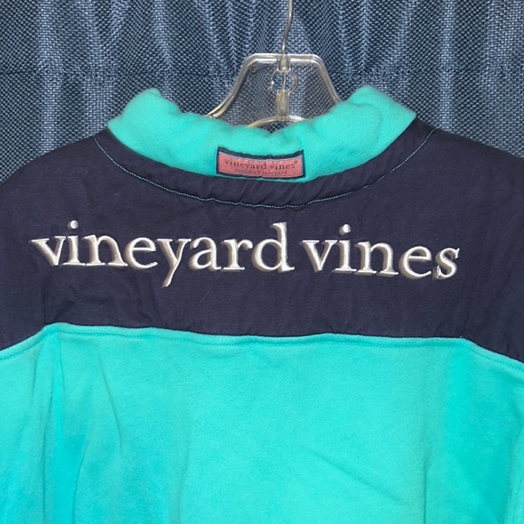 Mens Vineyard Vines seafoam green Shep shirt - Picture 4 of 5